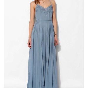 Kinchi blue gauze dress